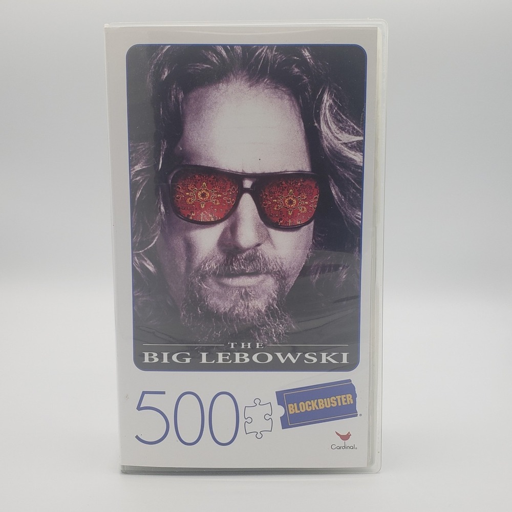 Cardinal Games‎ Blockbuster 500 Piece The Big Lebowski Jigsaw Puzzle 18 x 24"